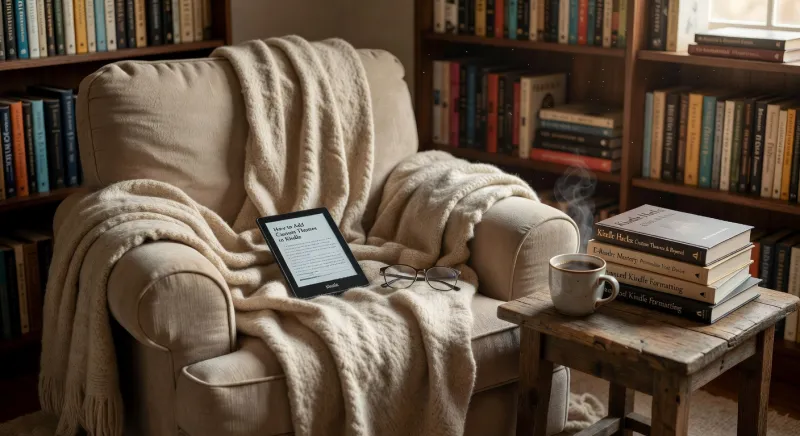how to add custom themes to Kindle